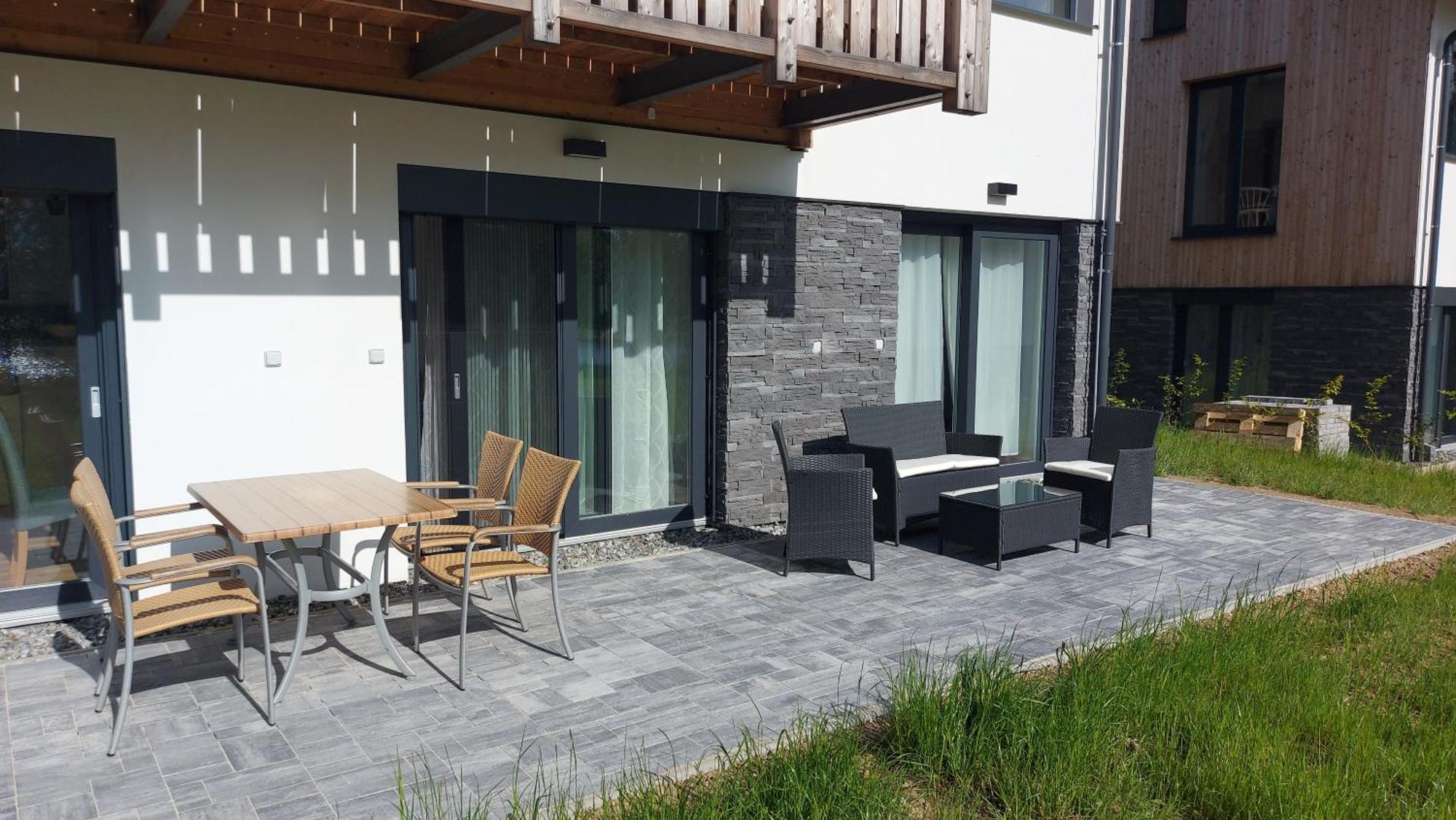 Lipno Apartments Bergmax, Ski Areal Lipno 16Min Dojezd - Resort Male Lipno S Terasou A Zahradkou, Parking Free Černá v Pošumaví Eksteriør bilde