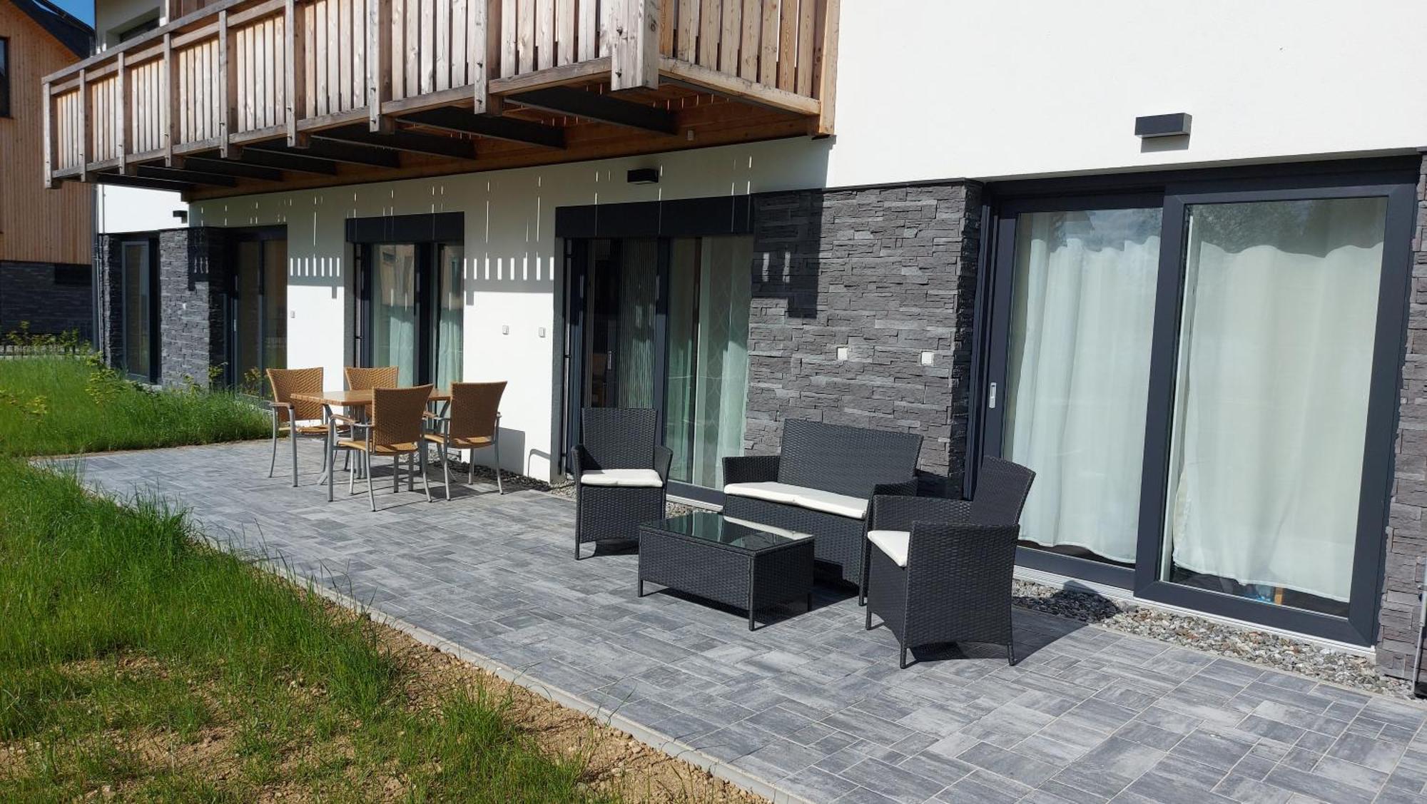Lipno Apartments Bergmax, Ski Areal Lipno 16Min Dojezd - Resort Male Lipno S Terasou A Zahradkou, Parking Free Černá v Pošumaví Eksteriør bilde